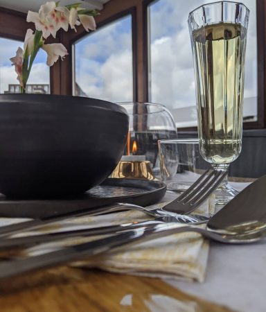 Dinercruise met eten en wijn