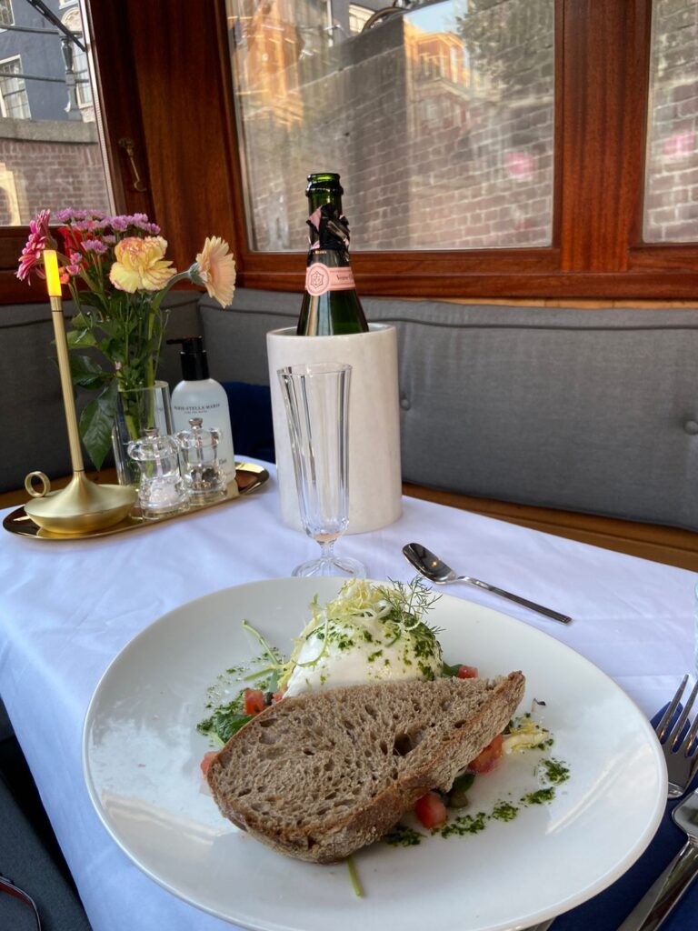 privé brunch boot amsterdam